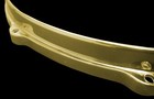 Dfp Die Cast Drum Hoops - Brass 14   10 Lug Snare Resonant