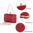 Yyw Clutch Purses For Women Evening Bag Sequins Beaded Party Handbag Wedding    