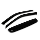 Car Window Visor   Sunroof Deflectors Set   3 Pcs Rain Guard Dark Smoke Shields