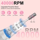 Professional Electric Nail Drill 40000rpm For Salon Home Use  Rechargeable Na   