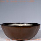 7 old China Song Dynasty Ding Kiln Porcelain Flowers Palace Tea Cup Bowl Statue