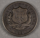1891 Dominican Republic 10 Centesimos