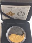 2022 Canada  20 Black And Gold The Sea Otter Fine Silver Coin