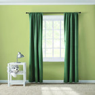 Blackout Window Heavy Weight Curtain Panel Pair Home Decor Drapes 38  X 84 