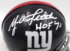 Y a  Tittle Autographed Signed Giants Mini Helmet  hof 71  Tristar Holo  7745968
