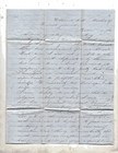 Williams College williamstown Mass   Long  1847 Letter son To Parents  Stampless