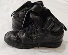 Size 3 5 - Nike Court Borough 2 Mid Black Shoes For Boys   Used 