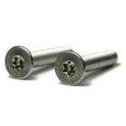  6-32 Stainless Steel Torx Star With Pin Security Flat Head Machine Screws