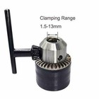Sds Plus Shank  To 1 2  20 Unf  Chuck Adapter Impact Drill 3-jaw 2-13mm