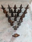  Cast Iron 4  Wrought Iron Fence Post Finial Topper Architectural Salvage  16 
