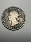 1870 Canada Quarter 25 Cents Silver
