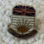 Vtg British Columbia Canada Provincial Shield Crest Enamel Souvenir Pin