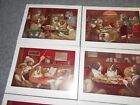 10 Vtg 70 s Original Poker Dogs 16  X 12  Litho Art Prints Lot                