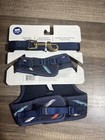 Whisker City Cat Vest Harness Leash Kitten Size New Navy With Colorful Stripes