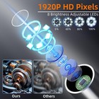 Endoscope Camera With Light 4 3  Hd 1920p Snake Inspection Camera 16 4ft