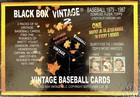 2025 Black Box Vintage 2 Chase Box 1975-87 All Hof Rc 1965  66  67 Topps Mantle 