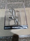  Masterwork Unicorn Figurine 2  Vintage Rare To Find Fine Pewter - 