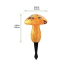 Infinity X1 Solar Glass Mushroom Landscape Lights 3 Pack