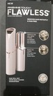 Finishing Touch Flawless Facial Hair Remover Battery Operated Light 18k Gold New