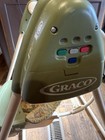 Graco Infant Baby Swing Green Frame Beige Winnie The Pooh Seat  Timer Feature