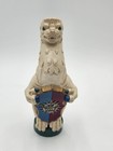 Htg White Lion Mortimer Heraldic Queens Beast Coronation 1953 James Woodford Vtg
