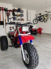  blue  Honda Atc250sx And Atc200x Fork Boots    correct Size    