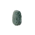 Natural Jade Stone Carved Buddha Hand Display Pendant Art Gb737