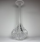Lalique Claude Crystal Vase 13 5    Marie-claude Lalique France C 1960 Mcm Vintage