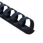 Fellowes Plastic Comb Bindings 3 8  Dia 55 Sheet Capacity Navy Blue 100