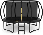10ft 12ft 14ft 15ft 16ft Outdoor Trampoline With Enclosure Net  Heavy Duty Ya   