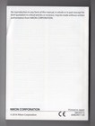 Nikon D5 Genuine Dslr Camera Instruction Book   Manual   User Guide In English