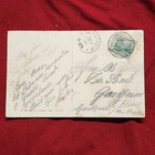 Imperial German Deutsche Reich Postcard Frankfurt Germany 1908