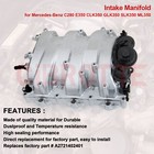 Intake Manifold Assembly For Mercedes-benz C280 E350 Clk350 Glk350 Slk350 Ml350