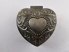 Vintage Metal Heart Shaped Trinket Box Home D  cor Decoration Jewelry