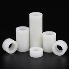 25 100pcs White Nylon Abs Round Non-threaded Column Standoff Spacer Washer M3-m8