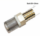 Brass Hose Barb Stainless Steel Filter Mesh Pump Strainer Connector 19mm 3 4 