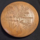 Vintage 1940s Hialeah Park Miami Florida Horse Racing Track Souvenir Compact
