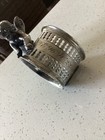 Original Victorian Reed   Barton 1823 Silver Plate Figural Napkin Ring Cherub