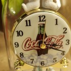 Coca-cola Polar Bear Anniversary Dome Clock Vintage 2002 Working   Keeps Time