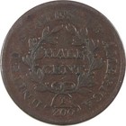 1804 Plain 4 No Stems Draped Bust Half Cent Vg Very Good Sku i18911