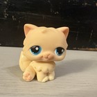 Persian Cat  380 Littlest Pet Shop Lps Hasbro Authentic G2 Blue Eyes Cream Hair