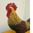 Cast Iron Rooster Door Stop 12  T X 12  W Farmhouse Rustic Very Heavy Vintage