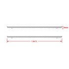 Bl  tezeit Gear Racks 2pcs Pack For Sliding Gate Opener 3 28ft W  Hardware Kits