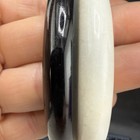 Vintage Bangle Bracelet Set Stack Black White Stone Minimalist 7 5