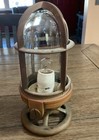 Vintage Brass Marine Birdcage Desk Lamp  needs Rewiring  Rare   