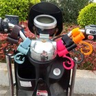 2pcs Baby Hanger Bag Stroller Rotate 360 Degree Seat Accessories Stroller Hooks