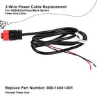 000-14041-001 Hds   Elite   Hook Power Cable 3 Foot  2-wire Power For Lowrance