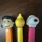 Lot Of 4 Vintage Peanuts Pez Dispensers Snoopy  Lucy  Woodstock