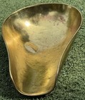 Antique Brass Scale Tray     12 75    Laboratory Or Apothecary Balance Pan C 1880