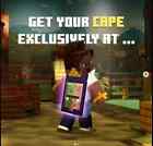 Exclusive Minecraft Cape 2024 - 2025 Dallas Minecraft Experience Event Cape